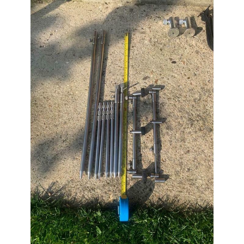 Solar carp rod set up