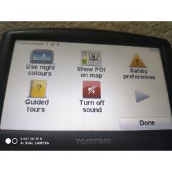 TomTom car sat nav