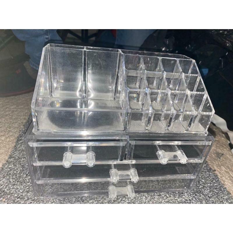 Makeup storage with free Bobbi Brown makeup book