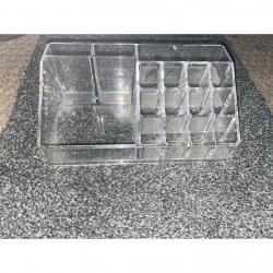 Makeup storage with free Bobbi Brown makeup book