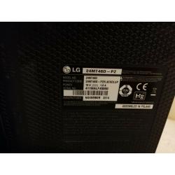 VGC Used 24" LG monitor/tv