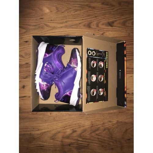 Heelys Hightail Galaxy Purple UK 4 and NO FEAR Skate
