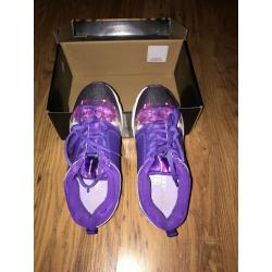 Heelys Hightail Galaxy Purple UK 4 and NO FEAR Skate