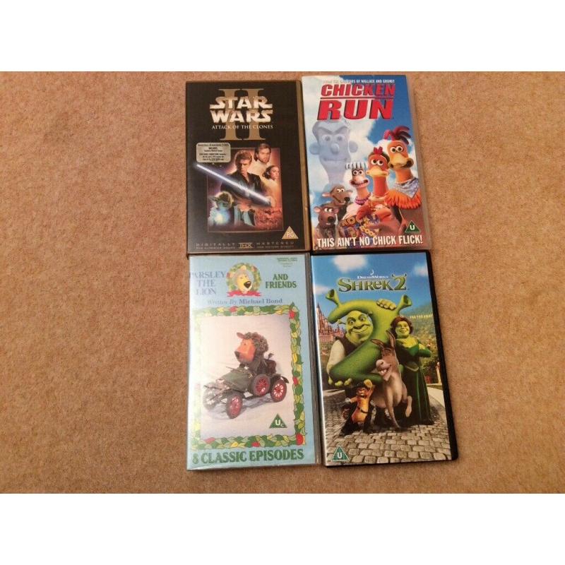 Selection of four videos