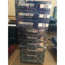 9 Brand new unopened VHS video tapes