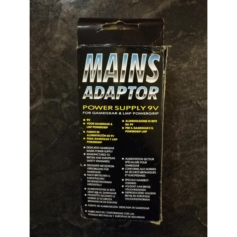 Power Adaptor for Sega Game Gear