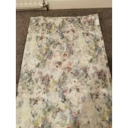 John Lewis pastel print curtains
