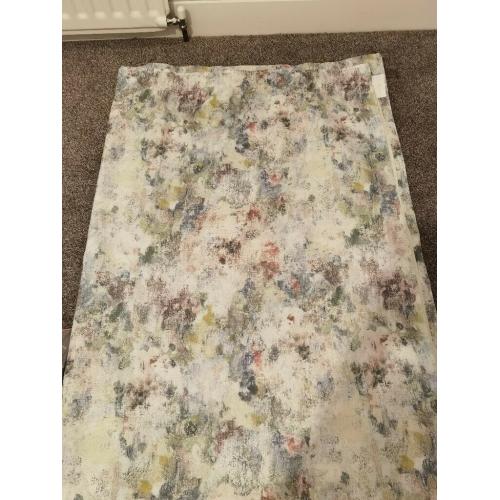 John Lewis pastel print curtains