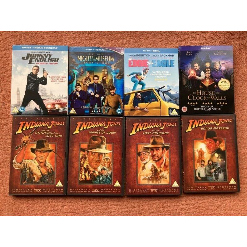 14 DVDs & Blu-rays