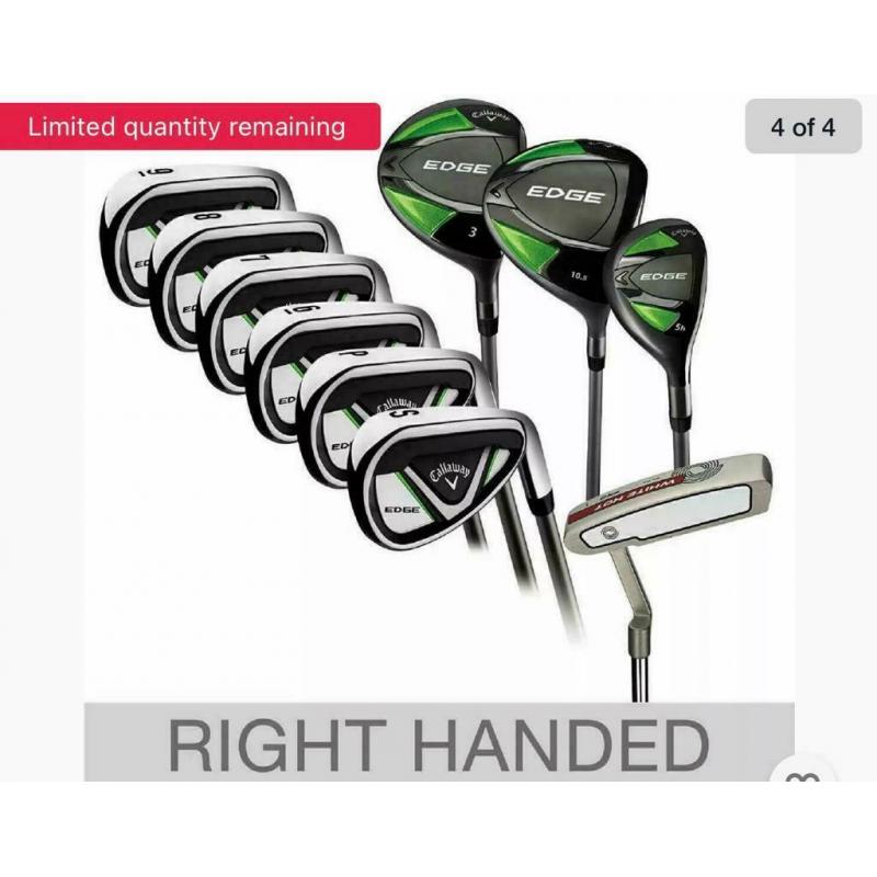 Callaway Edge 10 Piece Golf Set (Brand New in Box)