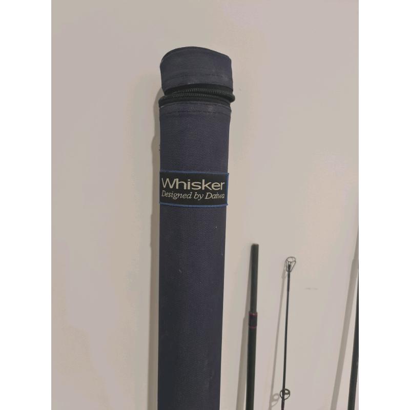 Daiwa Whisker, spinning + fly rods