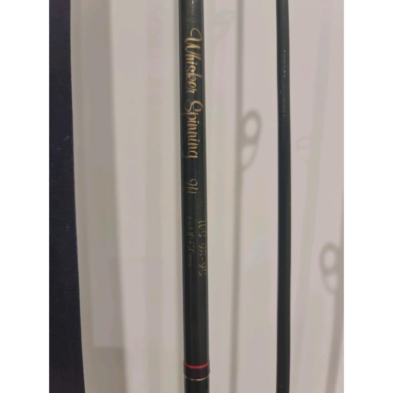 Daiwa Whisker, spinning + fly rods