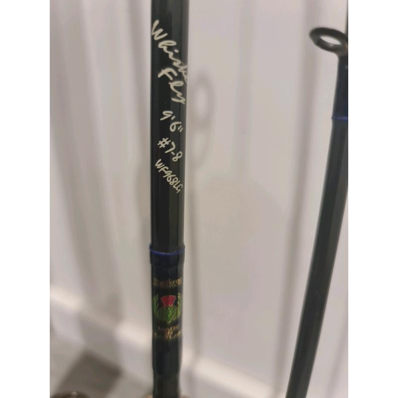 Daiwa Whisker, spinning + fly rods