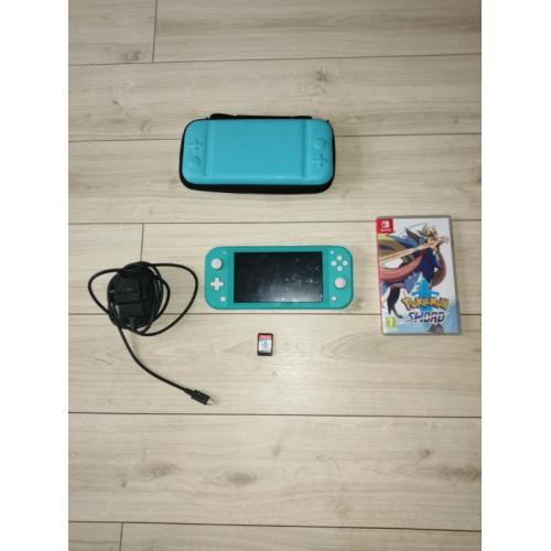 Nintendo Switch Lite with Pokemon sword