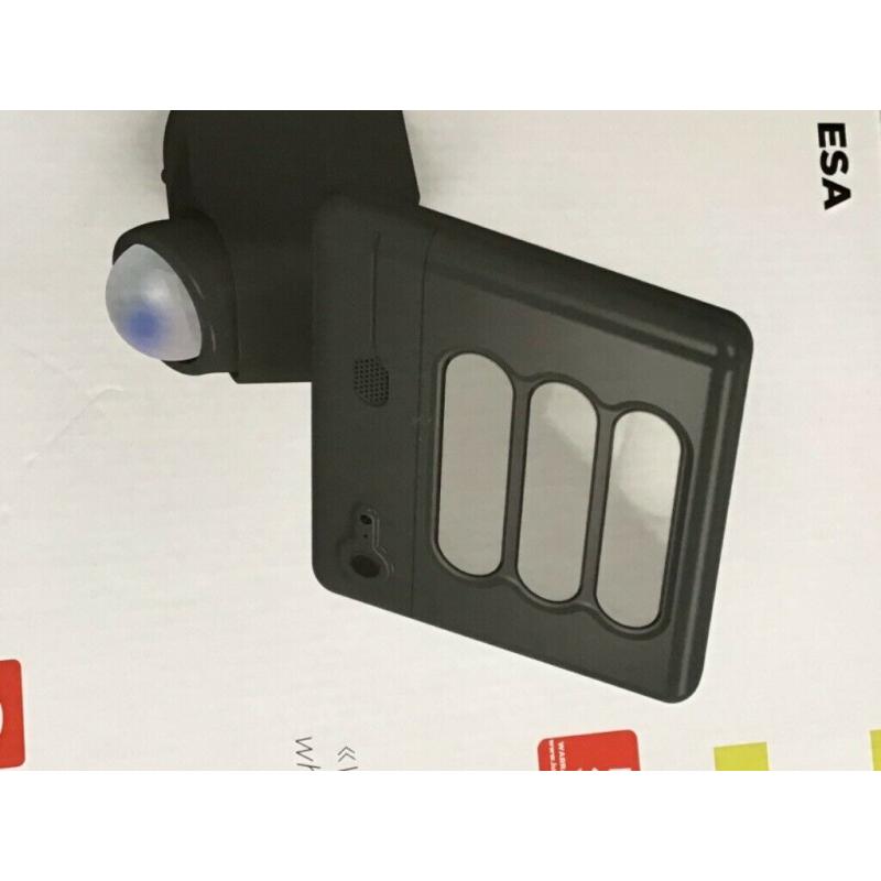 Lutec ESA Outdoor WiFi Pir Led Security Camera Light 6255-Cam Brand New