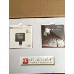 Lutec ESA Outdoor WiFi Pir Led Security Camera Light 6255-Cam Brand New