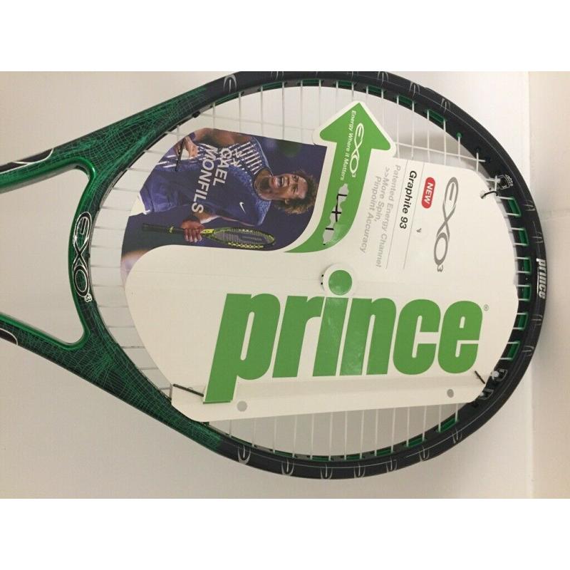 New tennis racket Prince EXO3 93 strung