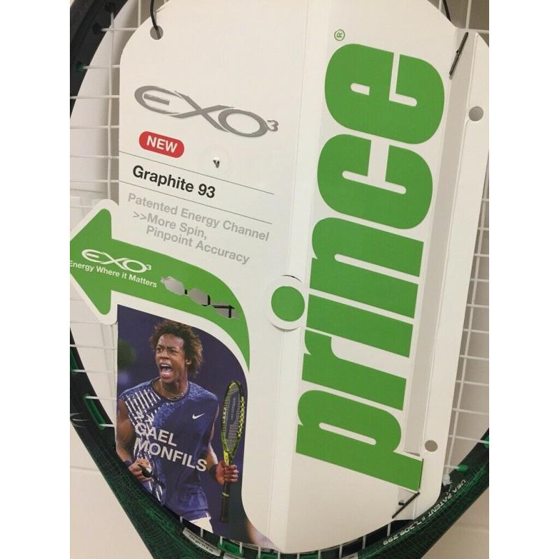 New tennis racket Prince EXO3 93 strung