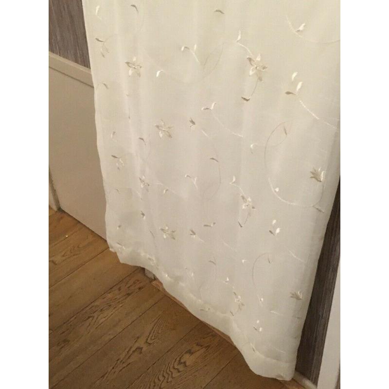 Cream Curtains