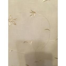 Cream Curtains
