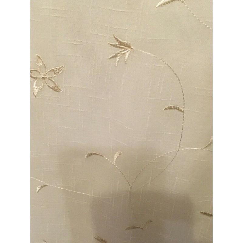 Cream Curtains