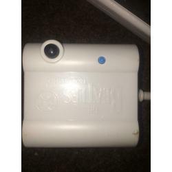 Wii Beatles rock band with guitar and drums and game no pedals in original box one dongle ?30