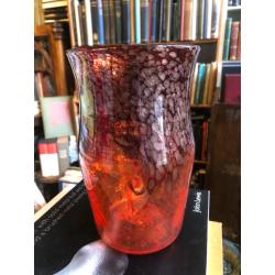 Scottish art glass vase