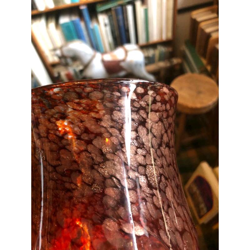 Scottish art glass vase