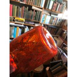 Scottish art glass vase