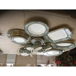 WEDGEWOOD 40 piece bone china tea and supper set.