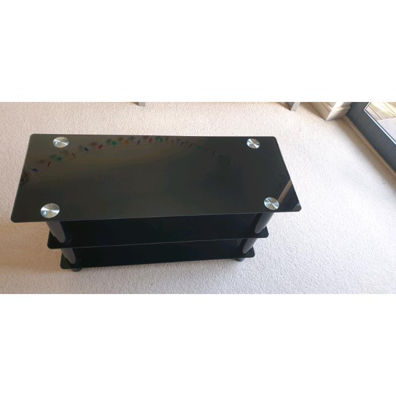 Black TV Stand