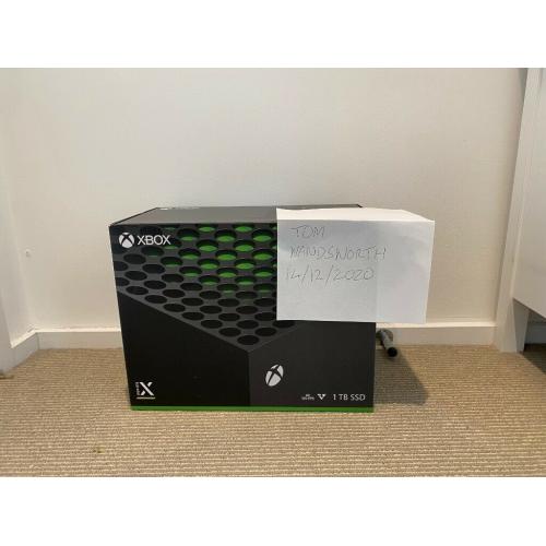 Xbox Series X 1TB - NEW / SEALED / UNOPENED WITH RECEIPT & WARRANTY (WANDSWORTH)