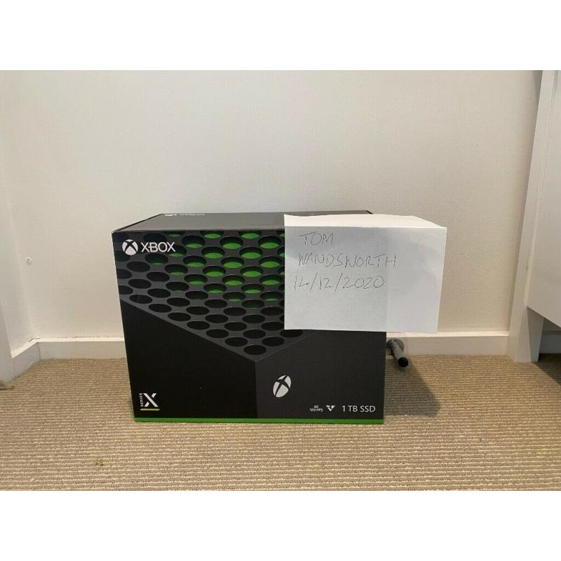 Xbox Series X 1TB - NEW / SEALED / UNOPENED WITH RECEIPT & WARRANTY (WANDSWORTH)
