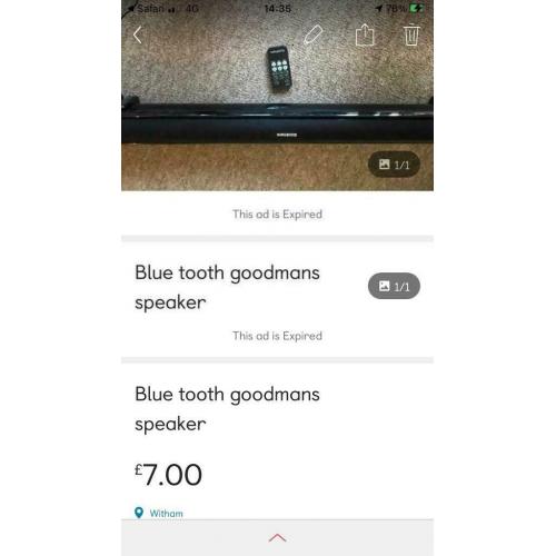 Goodmans speaker