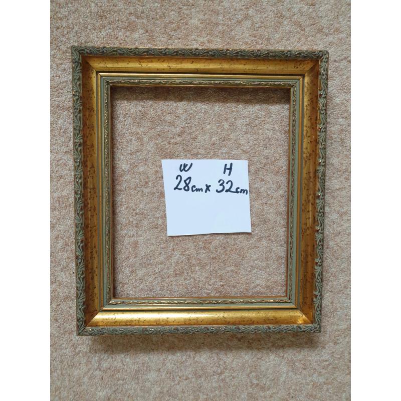 Vintage Gold Picture Frame