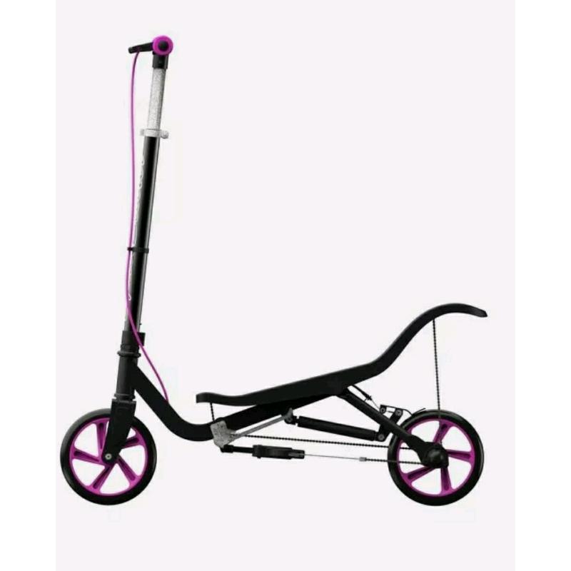 BRAND NEW IN BOX Space scooter x540 black and pick wheels