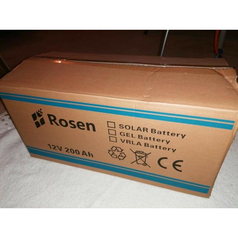 12V 200Ah Gel Battery