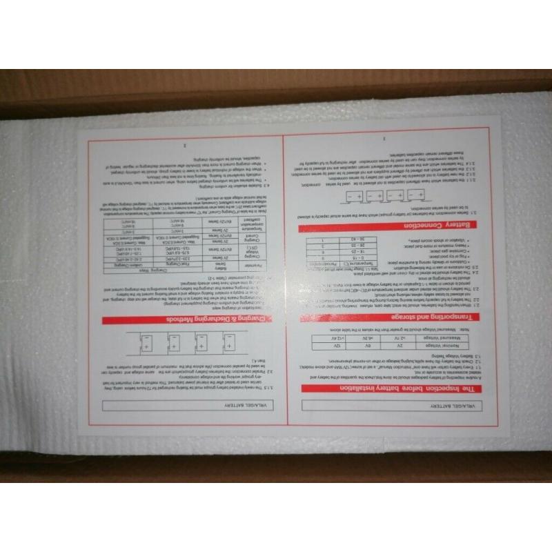 12V 200Ah Gel Battery