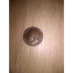1917 penny coin