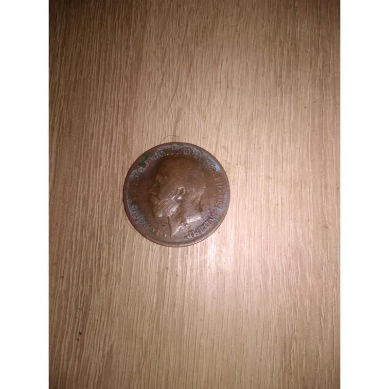 1917 penny coin
