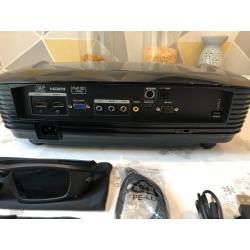 Optoma HD300X 1080P 2D- FULL 3D Projector Package