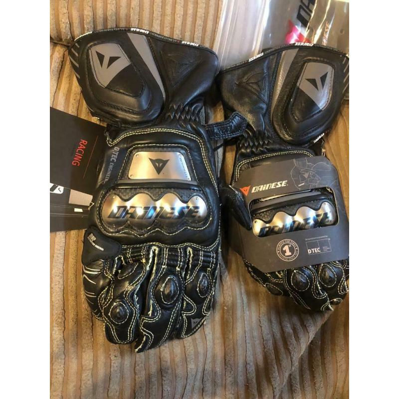 Brand New Xmas Dainese Full metal Nero D1 gloves size L motorcycle / motorbike / scooter was ?279