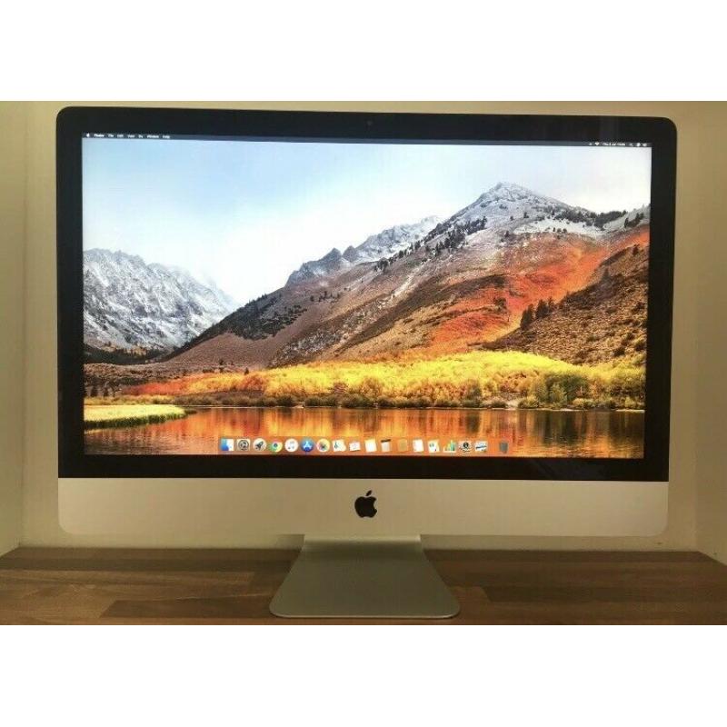 Apple iMac 27 Inch Late 2012 8GB RAM 3TB Hard Drive Intel Core i5 Processor