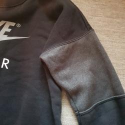 Boys nike air black and grey sweatshirt age 8-10.