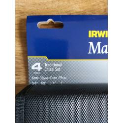 Irwin Chisel set 4Pcs