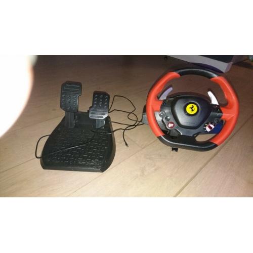 Ferrari wheel an pedals xbox