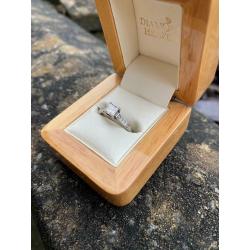 Platinum wedding ring