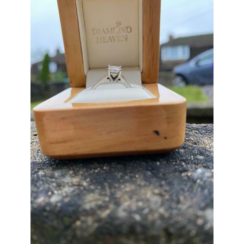 Platinum wedding ring