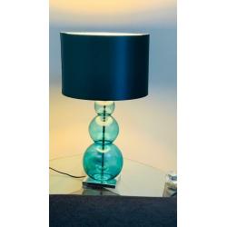 2X Teal Lamps