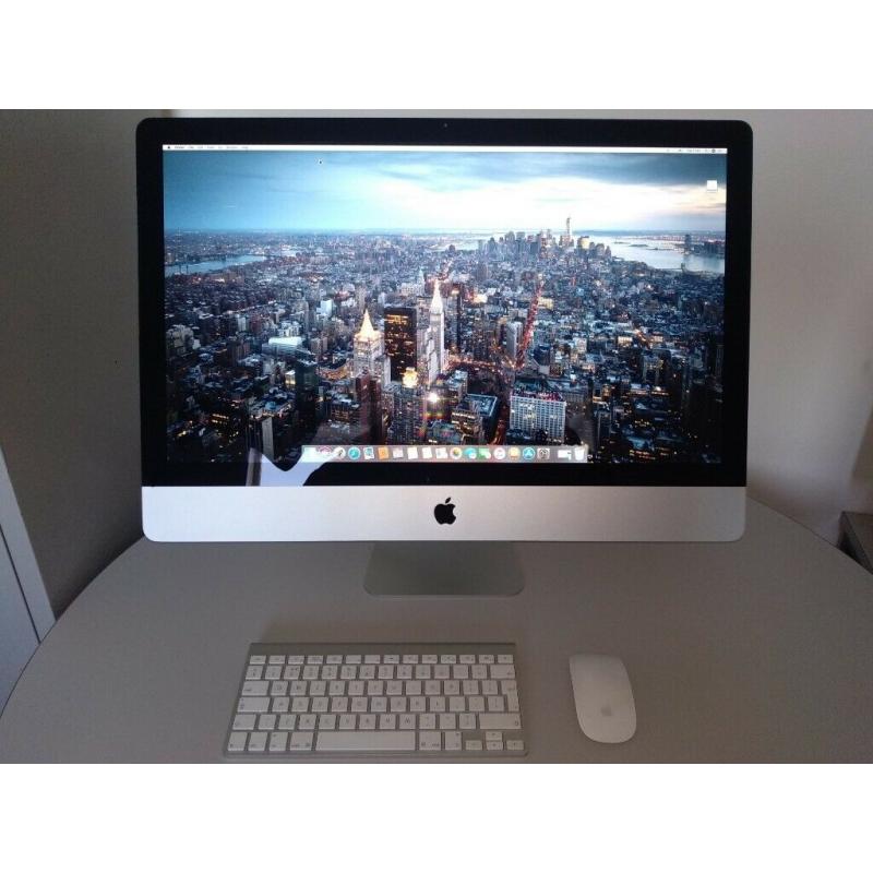 APPLE WORKSTATION iMAC 27 - 16GB - INTEL QUAD i5 - RADEON - 1TB SSHD - SOFT - WARRANTY - DELIVERY